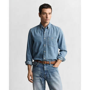 Gant Regular Fit Denim Shirt